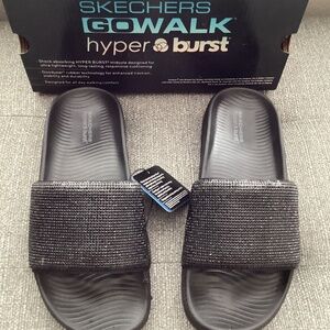 Skechers Women's Hyper Slide - Radiant Slide Sandals, size 8